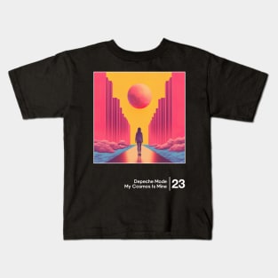 My Cosmos Is Mine / Minimal Style Graphic Artwork Kids T-Shirt